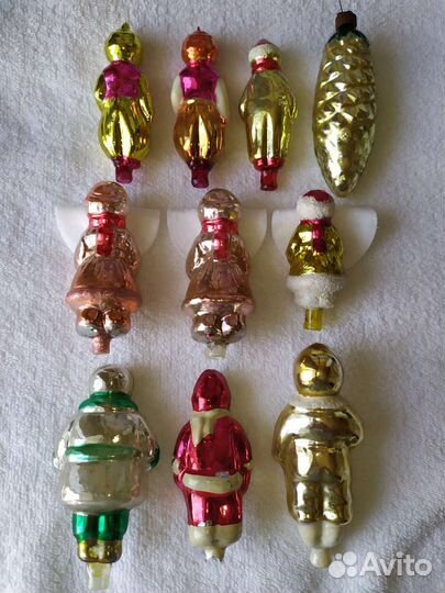 Ёлочные игрушки СССР