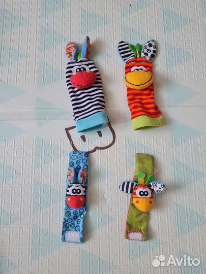 Детские развивающие игрушки, грызунки