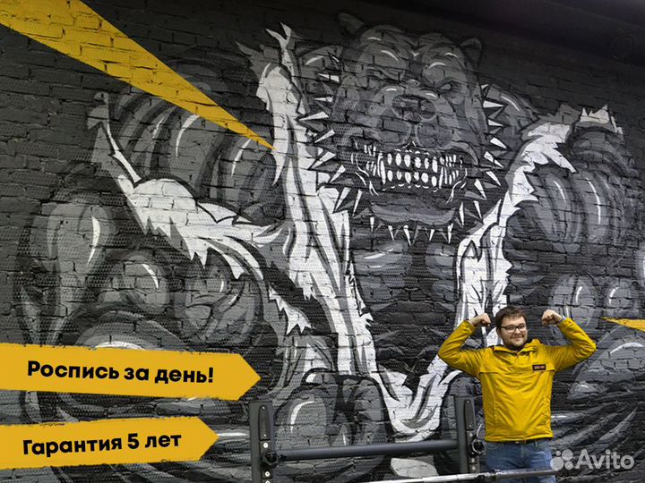 Роспись стен Сочи. Граффити. Художник по росписи