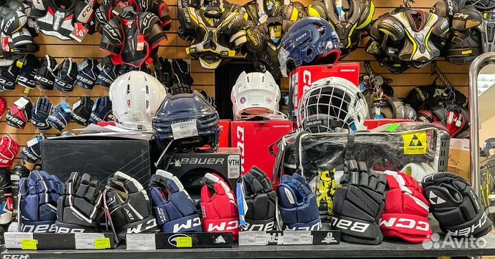 Хоккейные перчатки краги