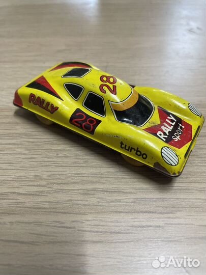 Игрушка машинка железная СССР