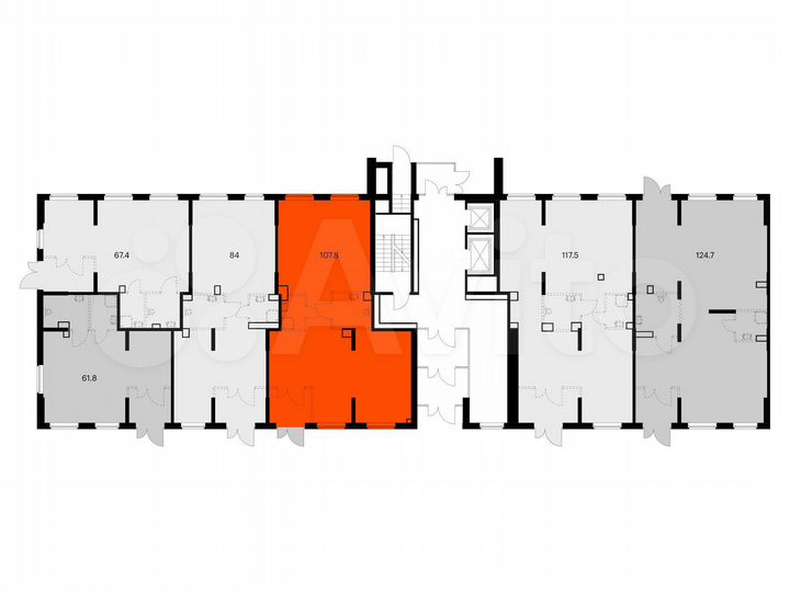 Продам помещение свободного назначения, 107.8 м²