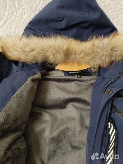 Пуховик мужской зимний удлинённый