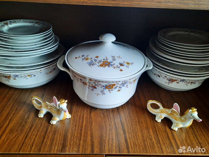 Фарфоровый столовый сервиз ГДР