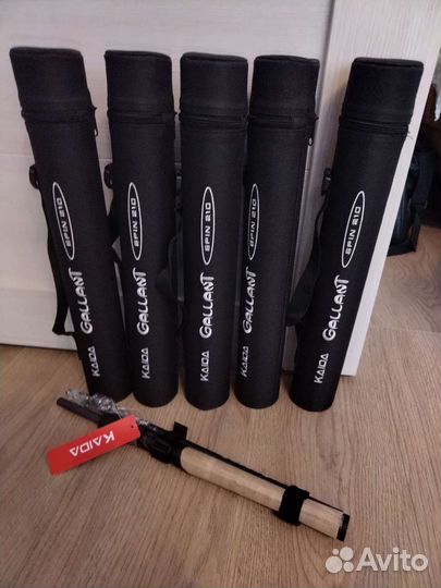 Компактный спиннинг kaida для путешествия