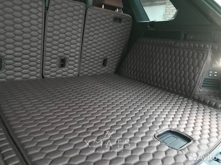 3D коврики из экокожи для Volkswagen Touareg 3