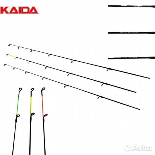 Фидер kaida 866 level feeder, тест 50-150g 4,2m