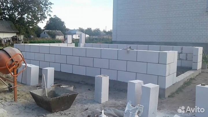 Блоки Bonolit в Дмитрове