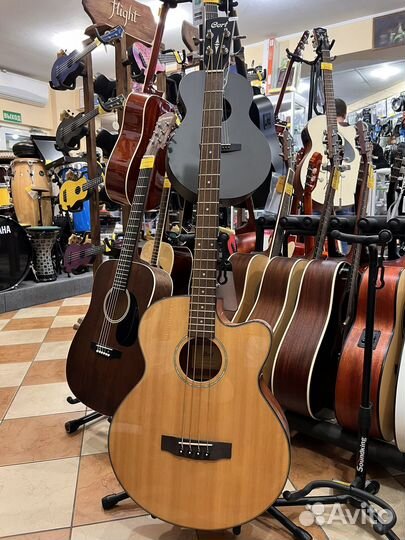 Акустическая бас гитара Cort