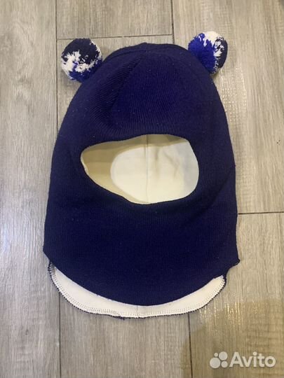 Шапка шлем зимняя kotik 2-3 года 50-52