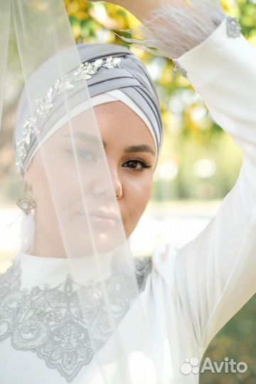 Оформление платка на никах,Нижнекамск