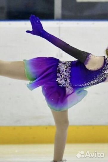 Платье для фигурного катания 134-140