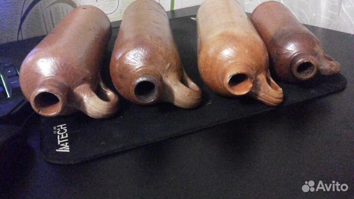 Бутылки глиняные от Рижского бальзама до 1917 года