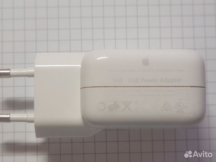 Блок питания для iPhone, iPad 10вт