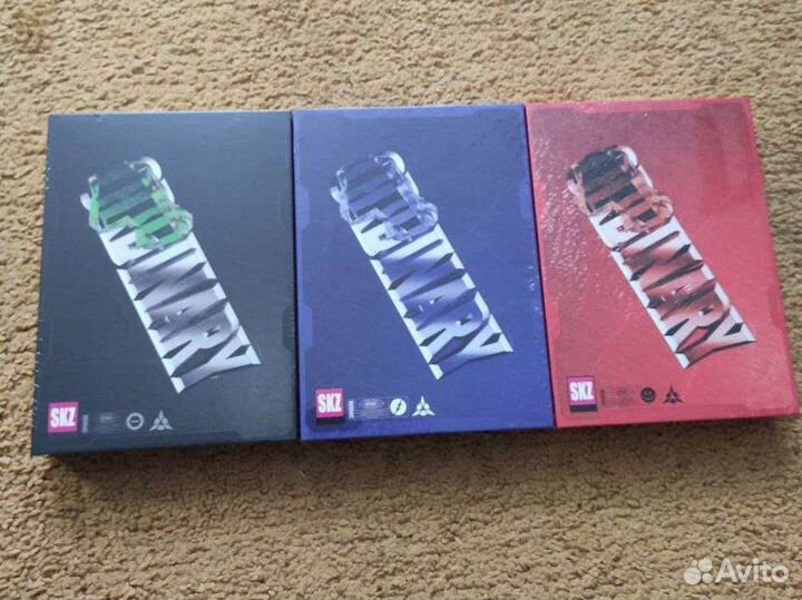 Запечатанные альбомы stray kids oddinary ordinary