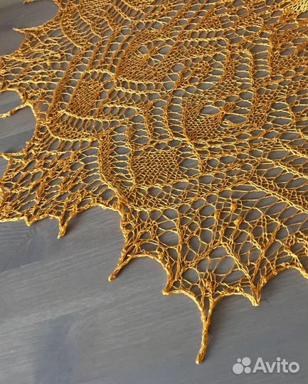 Шаль шелковая