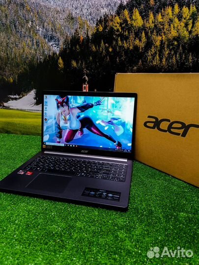 Новый в коробке мощный игровой ноутбук Acer