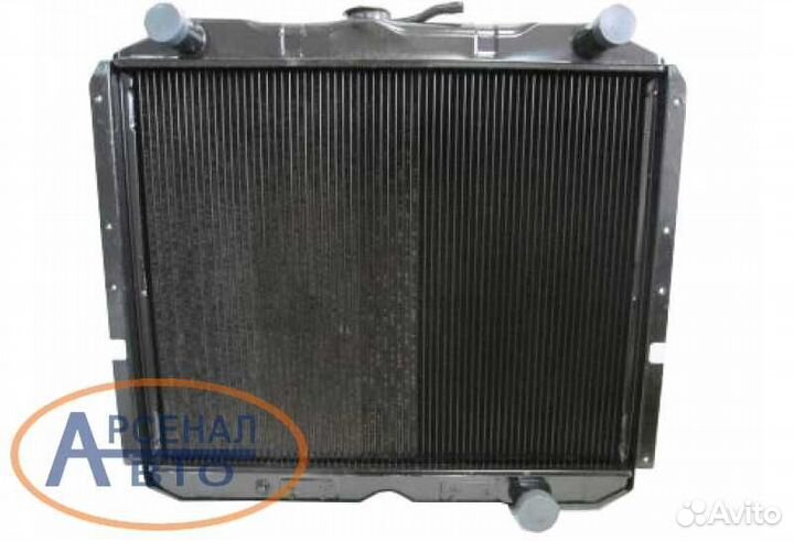 Радиатор урал-4320, 5323 с дв. ямз медный 3-х