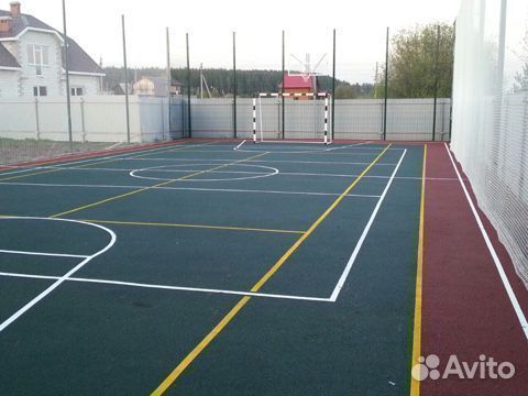 Покрытие из резиновой крошки