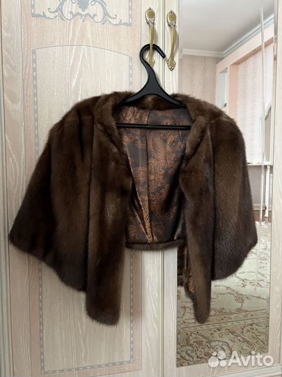 Норковая накидка