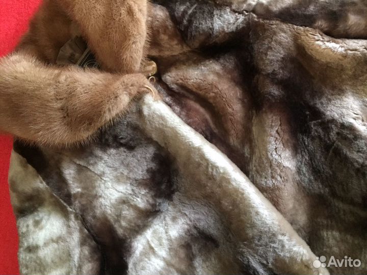 Шуба мутон