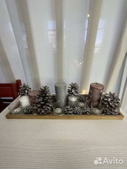 Новогодний декор, декор для стола