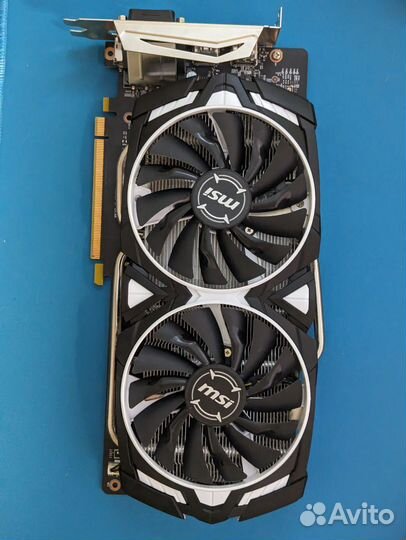 Видеокарта MSI Armor 1060 6gb