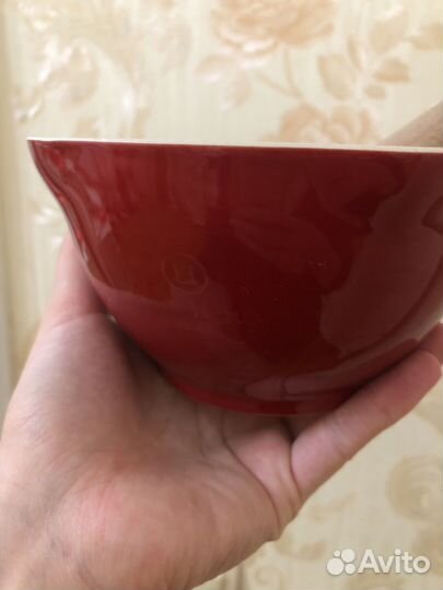 Ступка с пестиком Emile Henry оригинал