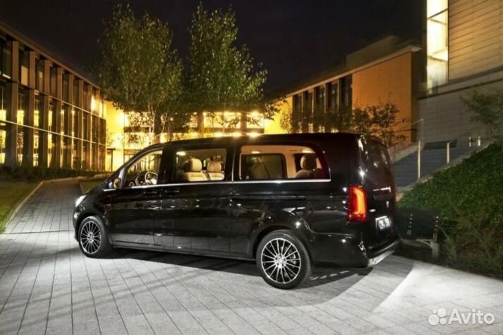 Аренда Mercedes v-class с водителем