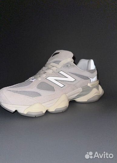 Кроссовки New Balance 9060, Gray Beige Люкс