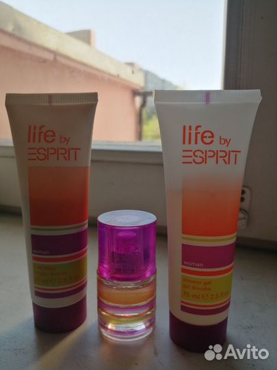 Набор духи +гель для душа