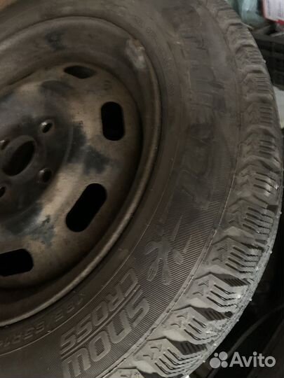 Зимние колеса r14 4 100 Рио/Солярис