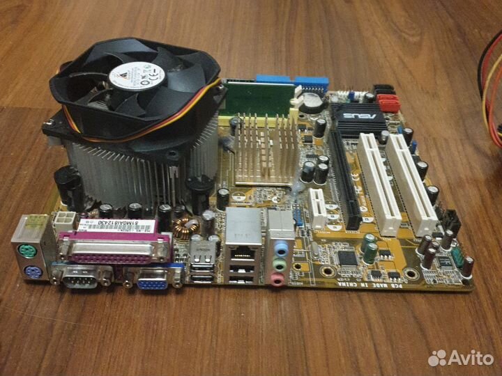 Мат плата + процессор