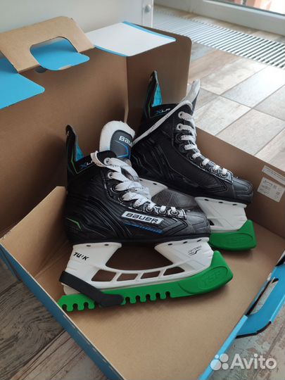 Хоккейные коньки bauer, 1 US (р. 32,5)