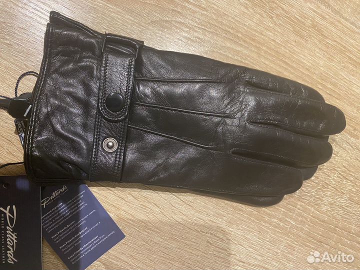 Перчатки зимние мужские натуральная кожа
