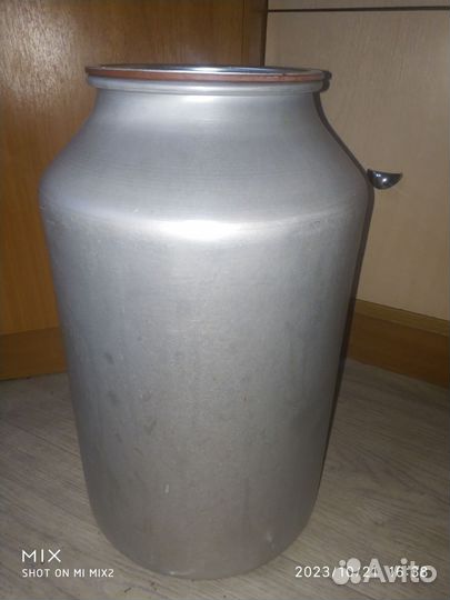 Фляга бидон алюминиевый