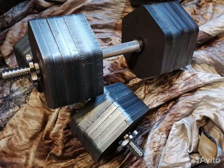 Гантели по 33кг каждая