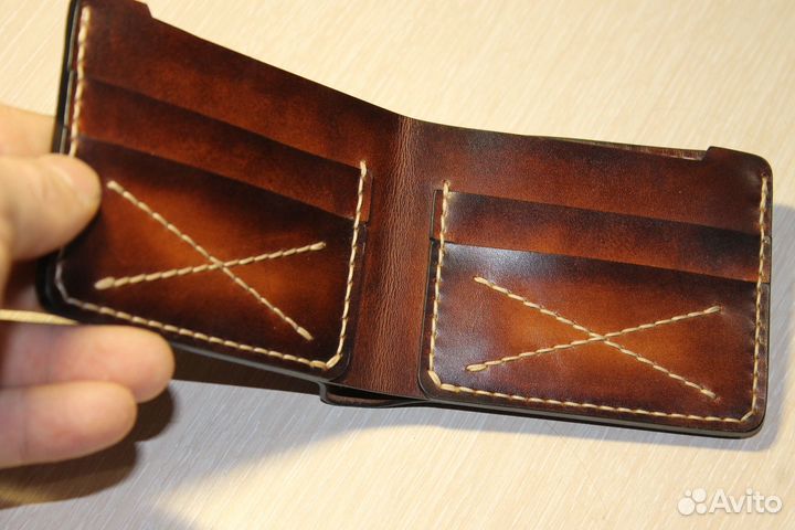 Кошелек из натуральной кожи