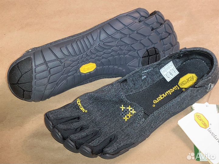 Vibram CVT-Hemp Black из конопли (37 идут 22.8см.)