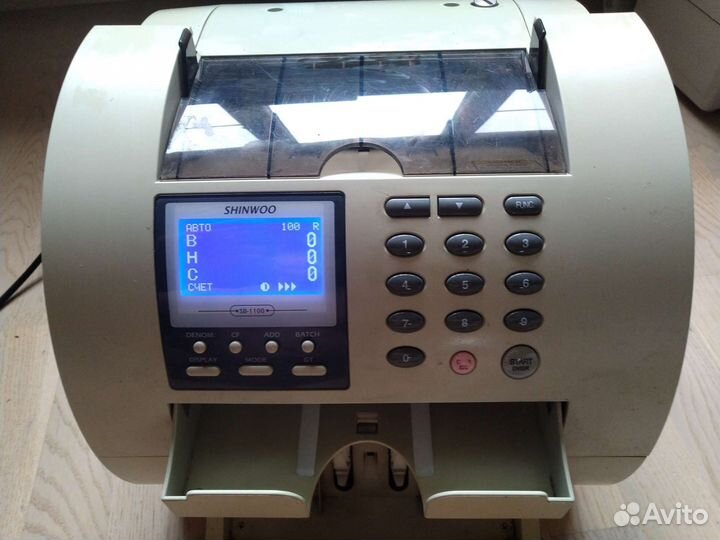 Счетная купюросчетная машина денег.Shinwoo sb1100