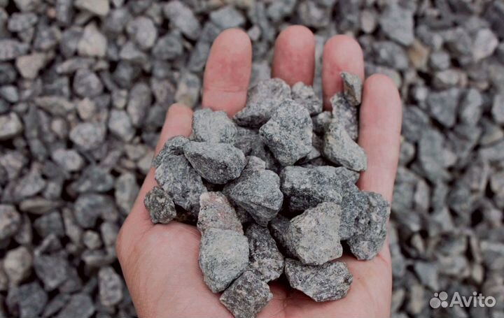 Щебень гранитный