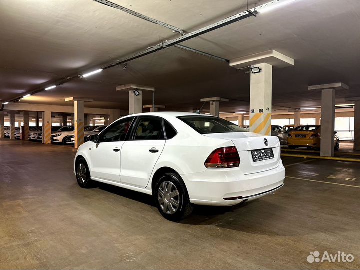Volkswagen Polo 1.6 AT, 2019, 185 122 км
