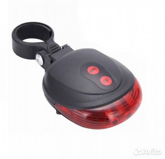 Фонарь задний для велосипеда JY-1L, 3 светодиода