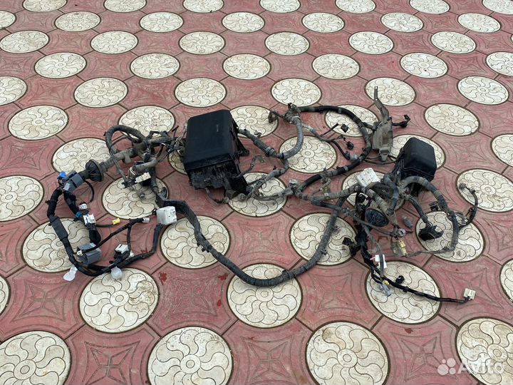 Land Cruiser 200 проводка моторного отсека