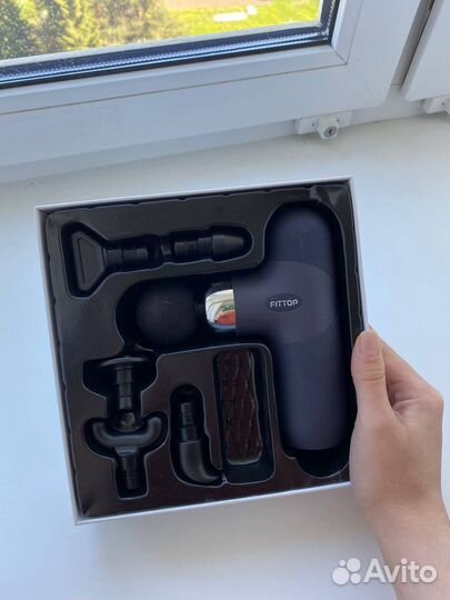 Перкуссионный массажер fittop mini