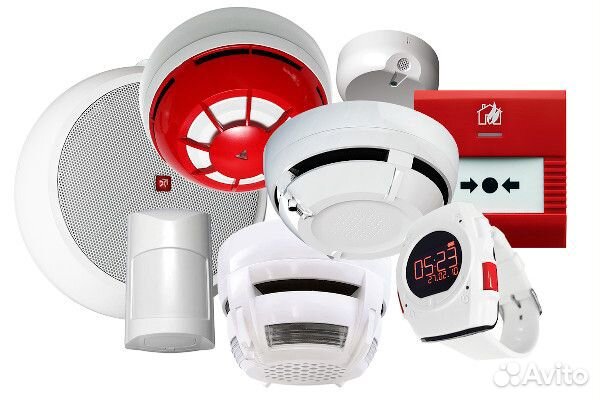 Пожарная сигнализация, видеонаблюдение, скуд