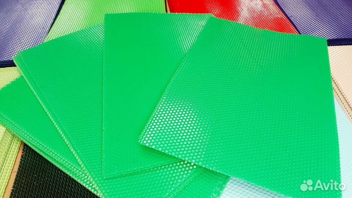 Вощина для свечей цветная