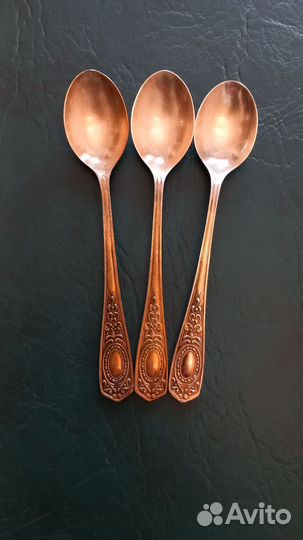 Мельхиоровые вилки и ложки из серии - роза