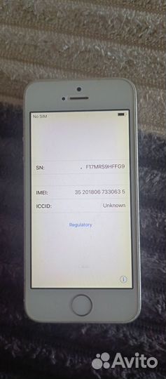 Телефон iPhone 5s