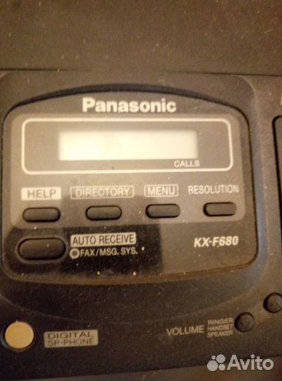 Телефон-факс Panasonic KX-F680 + бумага 6 шт